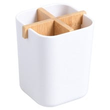 Bamboo Toothbrush Holder